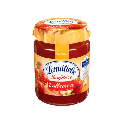 Landliebe Konfitüre extra Erdbeere 200g foodpipe [Lebensmittel-Lieferservice Rostock]