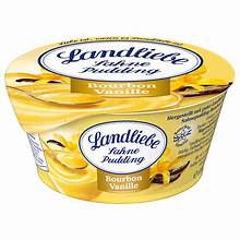 Landliebe Sahnepudding Bourbon Vanille 150g foodpipe [Lebensmittel-Lieferservice Rostock]