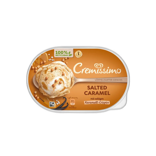 Langnese Cremissimo Salted Caramel Eis 825ml foodpipe Rostock [Lebensmittel-Lieferservice Rostock]