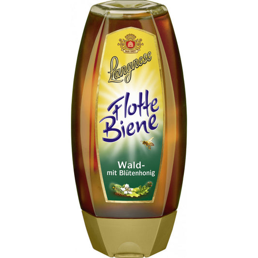 Langnese Flotte Biene Wildblüten-Honig 500g foodpipe [Lebensmittel-Lieferservice Rostock]