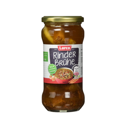 Larco Rinderbrühe 340ml foodpipe [Lebensmittel-Lieferservice Rostock]