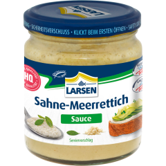 Larsen Sahne-Meerrettich Sauce 100ml foodpipe [Lebensmittel-Lieferservice Rostock]