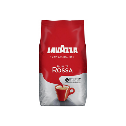 Lavazza Qualita Rossa ganze Bohnen 1kg foodpipe [Lebensmittel-Lieferservice Rostock]