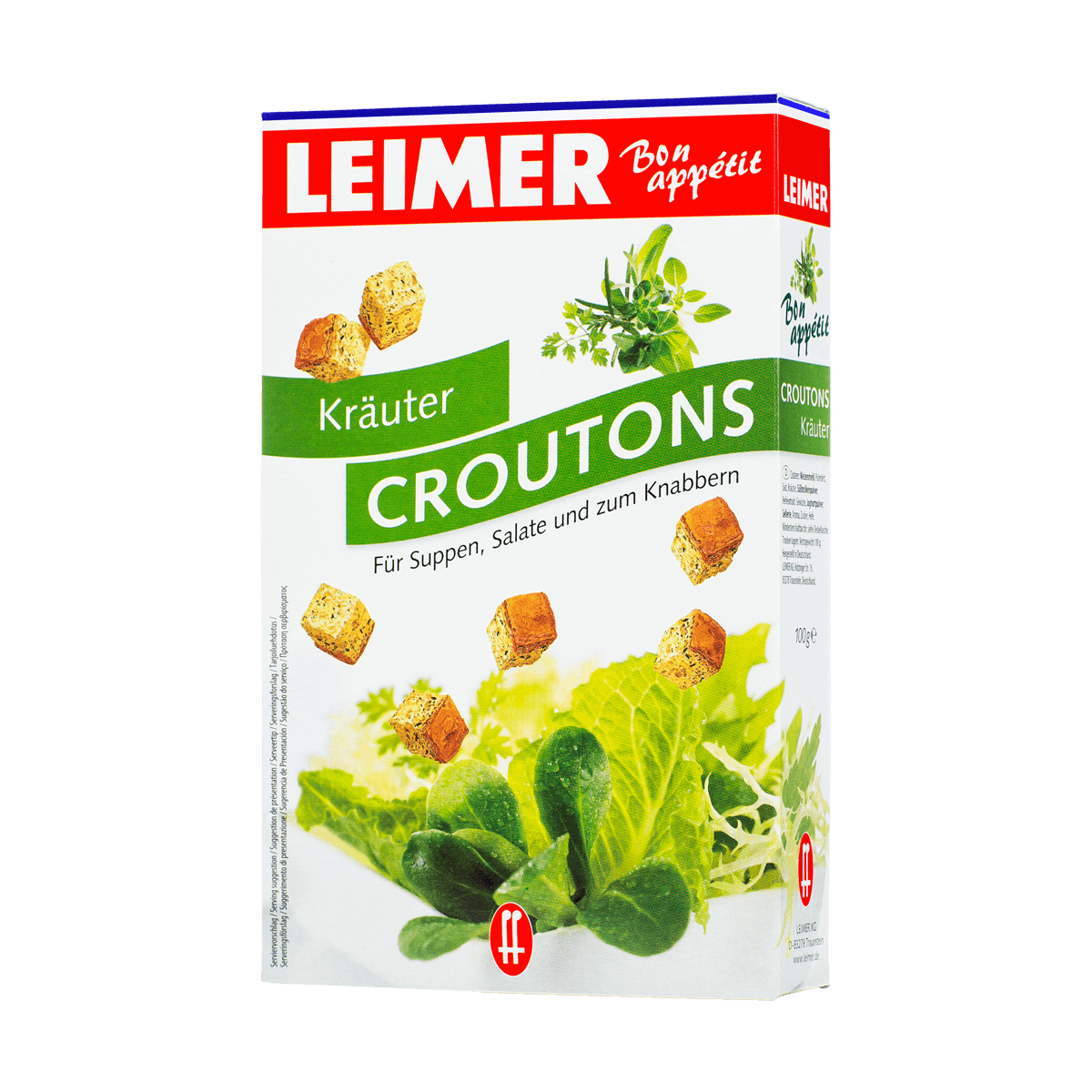 Leimer Croutons Kräuter 100g foodpipe [Lebensmittel-Lieferservice Rostock]