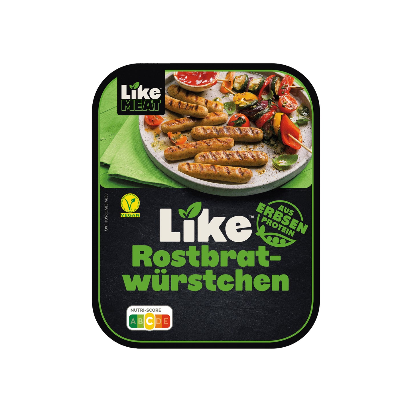 Like Meat Rostbratwürstchen 175g foodpipe [Lebensmittel-Lieferservice Rostock]