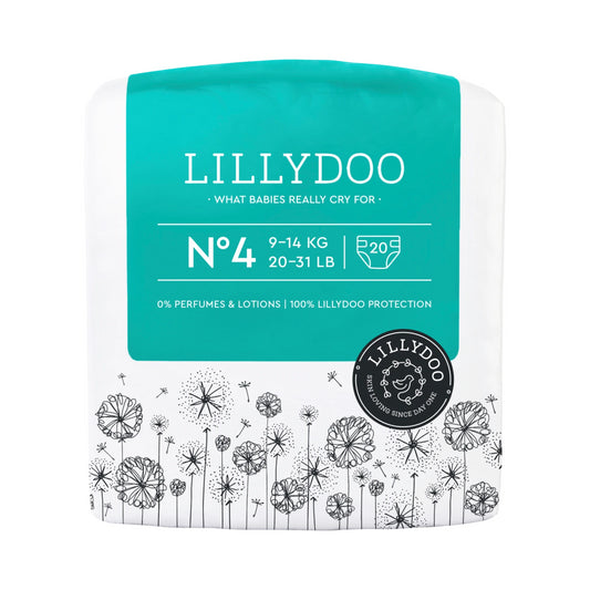 Lillydoo Windeln Gr.4 9-14kg 20ST foodpipe [Lebensmittel-Lieferservice Rostock]