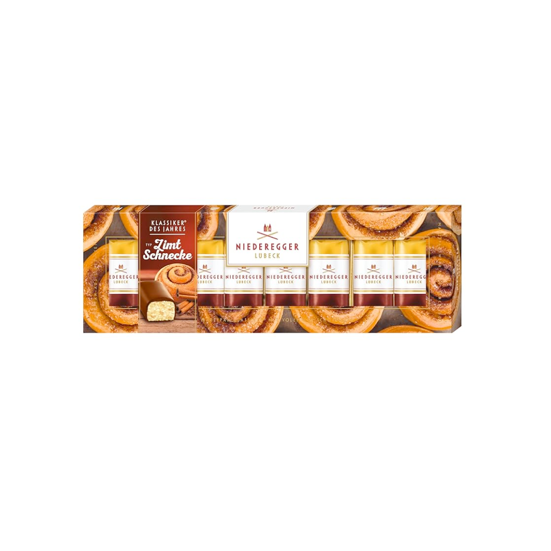 Niederegger Marzipan Klassiker des Jahres 2025 Zimtschnecke Vollmilch-Schokolade 100g