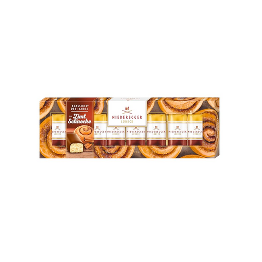 Niederegger Marzipan Klassiker des Jahres 2025 Zimtschnecke Vollmilch-Schokolade 100g