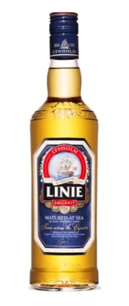 Linie Aquavit 41,5% 0,7l foodpipe [Lebensmittel-Lieferservice Rostock]