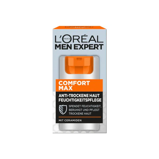 Loreal Men Hydra Energy Tagescreme Gesicht Comfort Max 50ml foodpipe [Lebensmittel-Lieferservice Rostock]
