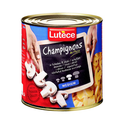 Lutece Champignons 2.Wahl in Scheiben 330g foodpipe [Lebensmittel-Lieferservice Rostock]