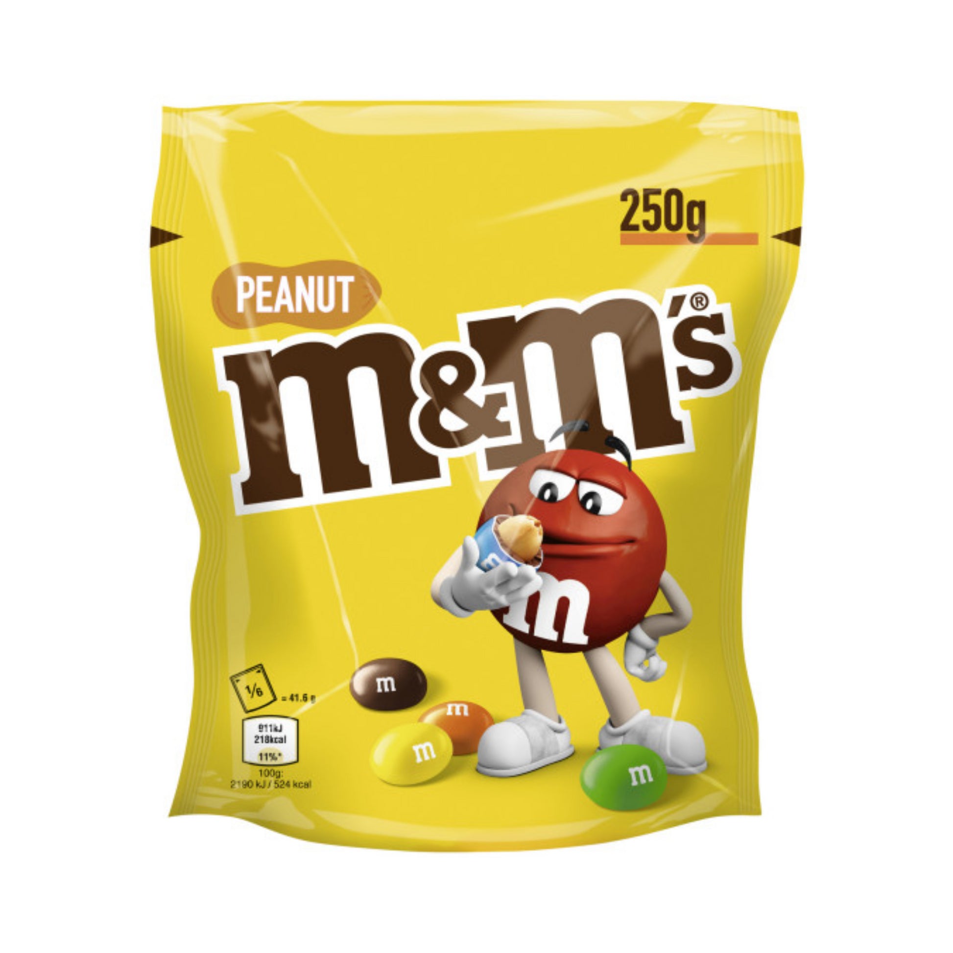 M&M's Peanut 250g foodpipe [Lebensmittel-Lieferservice Rostock]