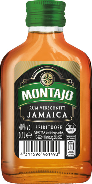 MONTAJO Jamaica Rum Versschnitt 40% 100ml foodpipe Rostock [Lebensmittel-Lieferservice Rostock]