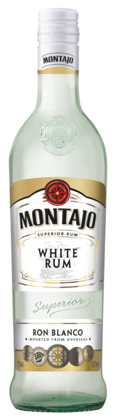 MONTAJO Weißer Rum 37,5% 0,7l foodpipe [Lebensmittel-Lieferservice Rostock]