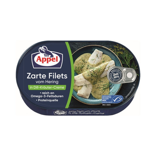 MSC Appel Heringsfilets Dill-Kräuter-Creme 200g foodpipe [Lebensmittel-Lieferservice Rostock]