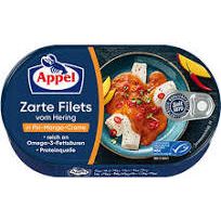 MSC Appel Heringsfilets Piri-Mango-Creme 200g foodpipe [Lebensmittel-Lieferservice Rostock]