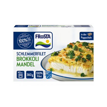 MSC Frosta Schlemmerfilet Brokkoli-Mandel 360g foodpipe [Lebensmittel-Lieferservice Rostock]