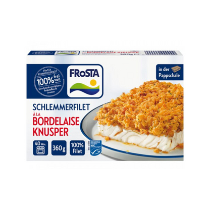 MSC Frosta Schlemmerfilet a la Knusper-Bordelaise 360g foodpipe [Lebensmittel-Lieferservice Rostock]