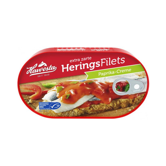 MSC Hawesta Heringsfilets in Paprika-Creme 200g foodpipe [Lebensmittel-Lieferservice Rostock]