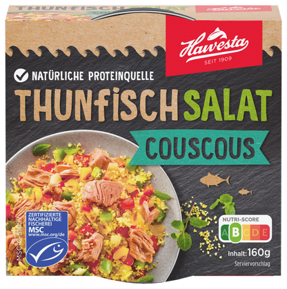 MSC Hawesta Thunfischsalat Couscous160g foodpipe [Lebensmittel-Lieferservice Rostock]