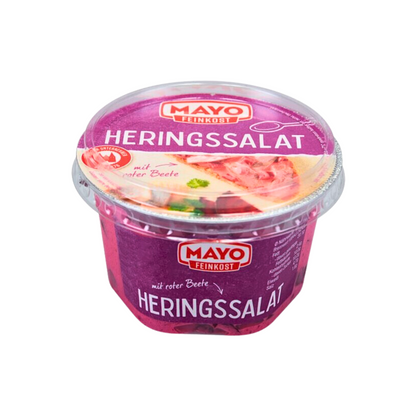 MSC Mayo Feinkost Heringssalat rot 200g foodpipe [Lebensmittel-Lieferservice Rostock]
