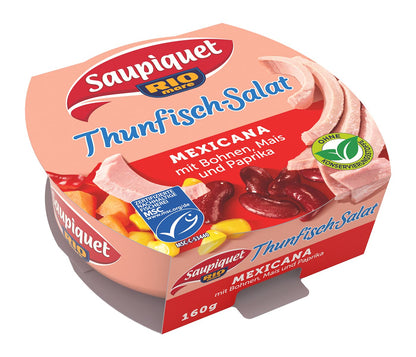 MSC Saupiquet Thunfisch-Salat Mexicana 160g foodpipe [Lebensmittel-Lieferservice Rostock]