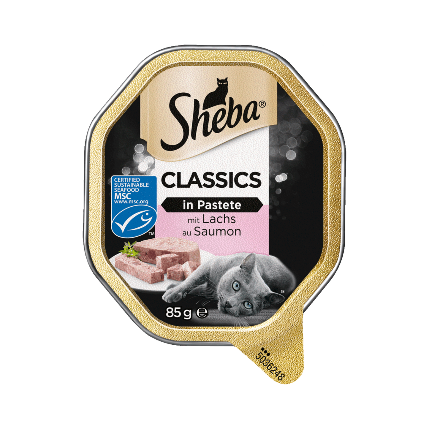 MSC Sheba Classics mit Lachs 85g foodpipe [Lebensmittel-Lieferservice Rostock]