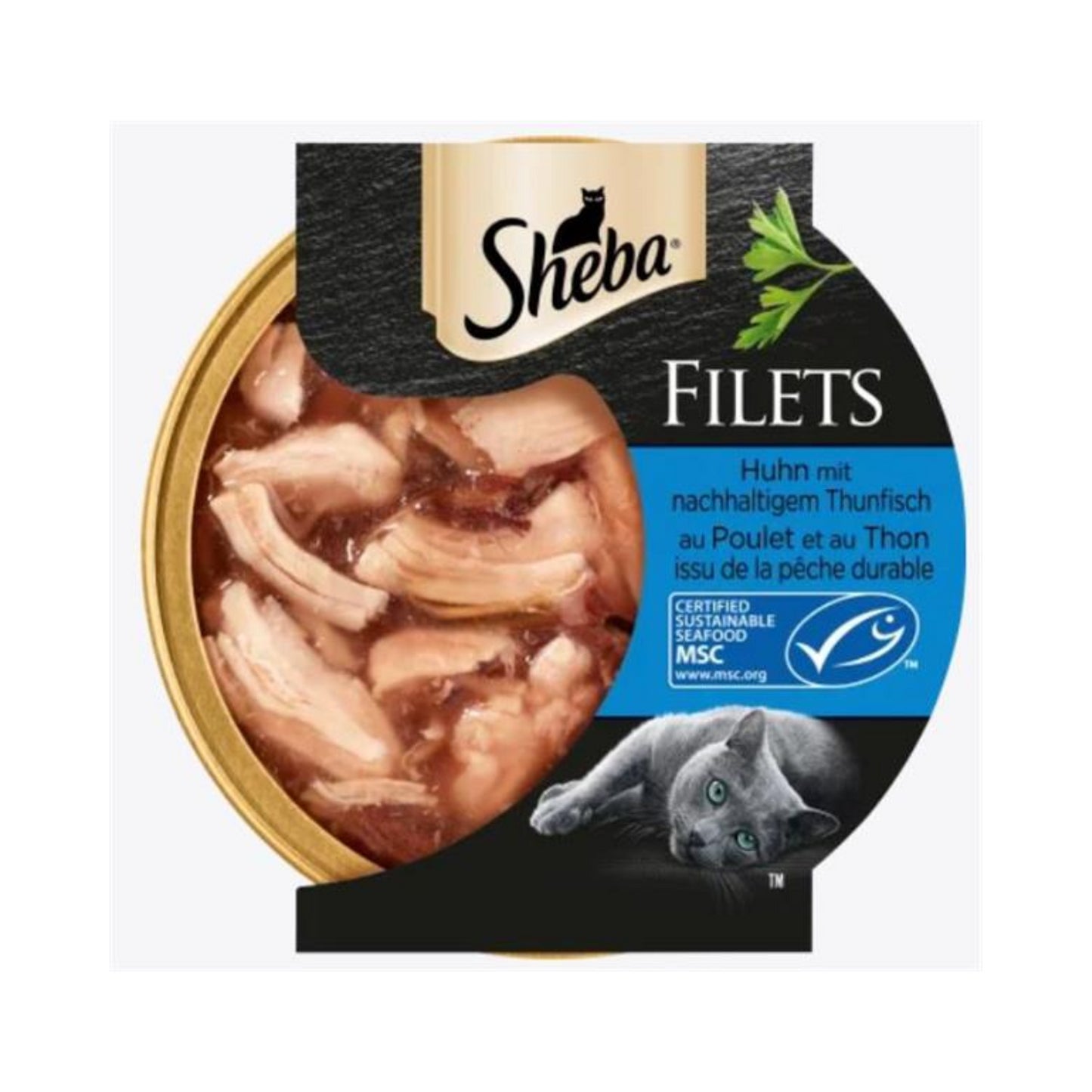 MSC Sheba Filets Huhn mit Thunfisch 60g foodpipe [Lebensmittel-Lieferservice Rostock]