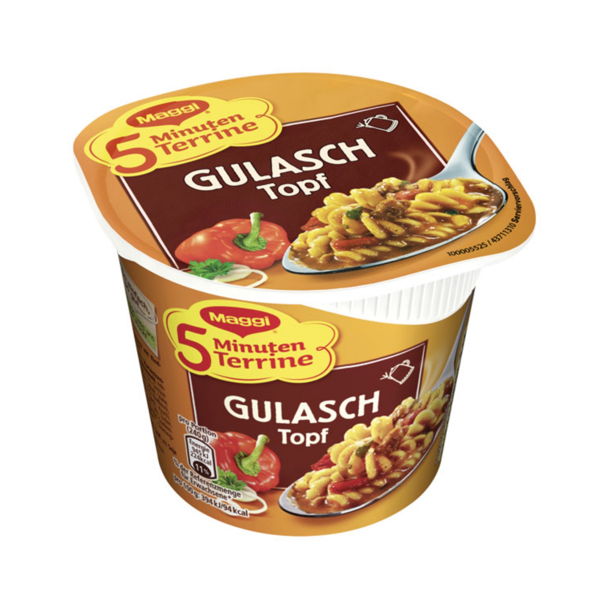 Maggi 5 Minuten Terrine Gulaschtopf 57g foodpipe [Lebensmittel-Lieferservice Rostock]