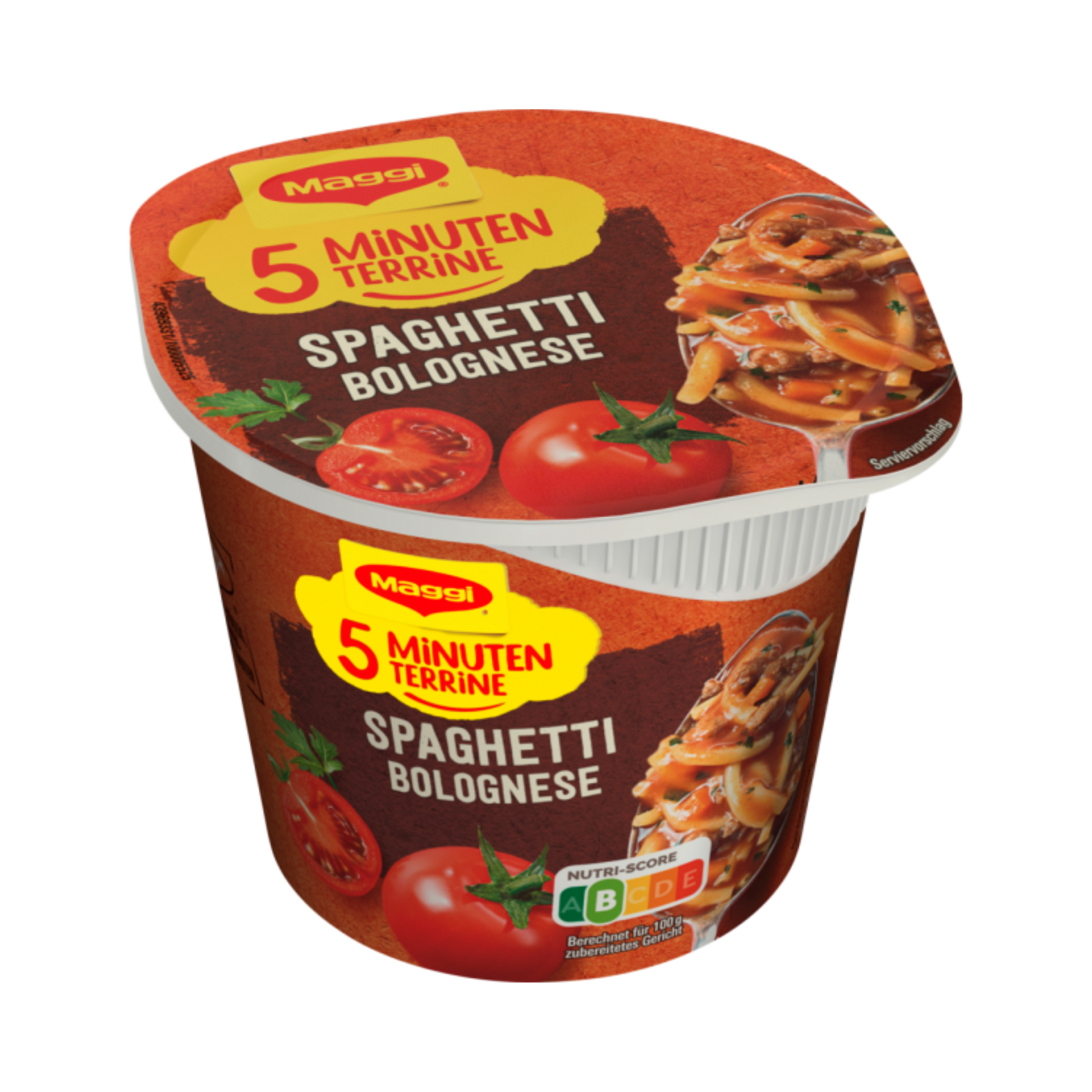 Maggi 5 Minuten Terrine Spaghetti Bolognese 60g foodpipe [Lebensmittel-Lieferservice Rostock]