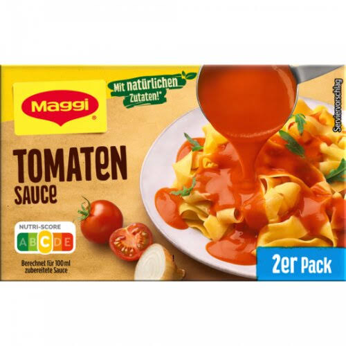 Maggi Delikatess Sauce Tomaten für 2x250ml foodpipe [Lebensmittel-Lieferservice Rostock]