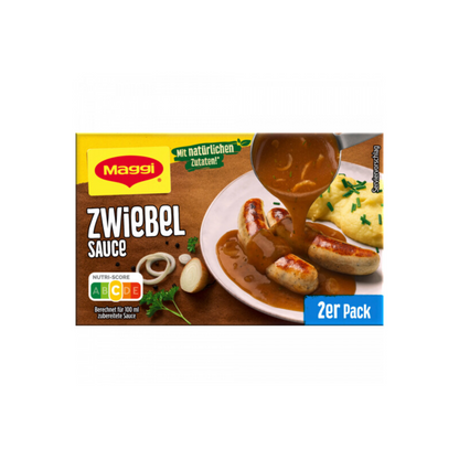 Maggi Delikatess Zwiebelsauce für 2x250ml foodpipe [Lebensmittel-Lieferservice Rostock]