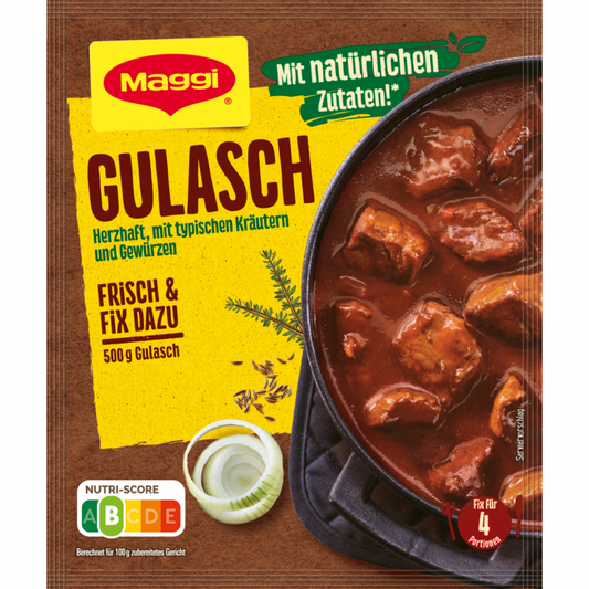 Maggi Fix Gulasch 48g foodpipe [Lebensmittel-Lieferservice Rostock]