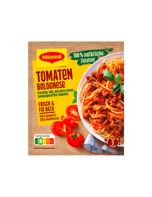 Maggi Fix Tomaten-Bolognese 50g foodpipe [Lebensmittel-Lieferservice Rostock]