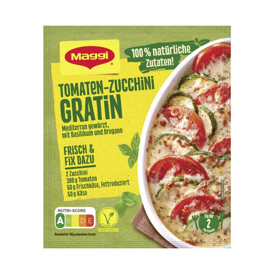 Maggi Fix Tomaten Zucchini Gratin 33g foodpipe [Lebensmittel-Lieferservice Rostock]