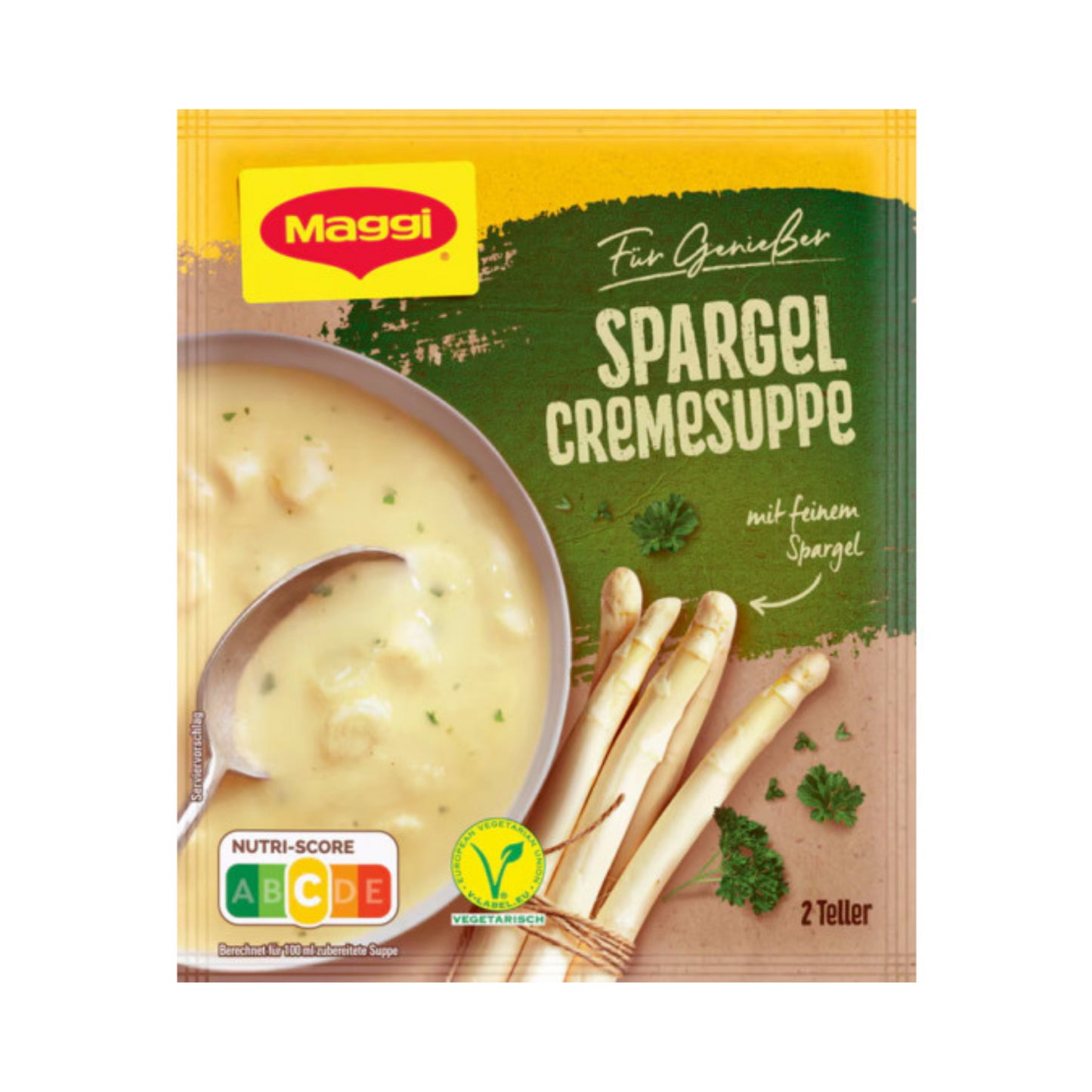 Maggi Für Genießer Spargel Cremesuppe für 500ml foodpipe Rostock [Lebensmittel-Lieferservice Rostock]