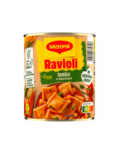 Maggi Gemüse Ravioli in Tomaten-Gemüsesauce 800g foodpipe [Lebensmittel-Lieferservice Rostock]