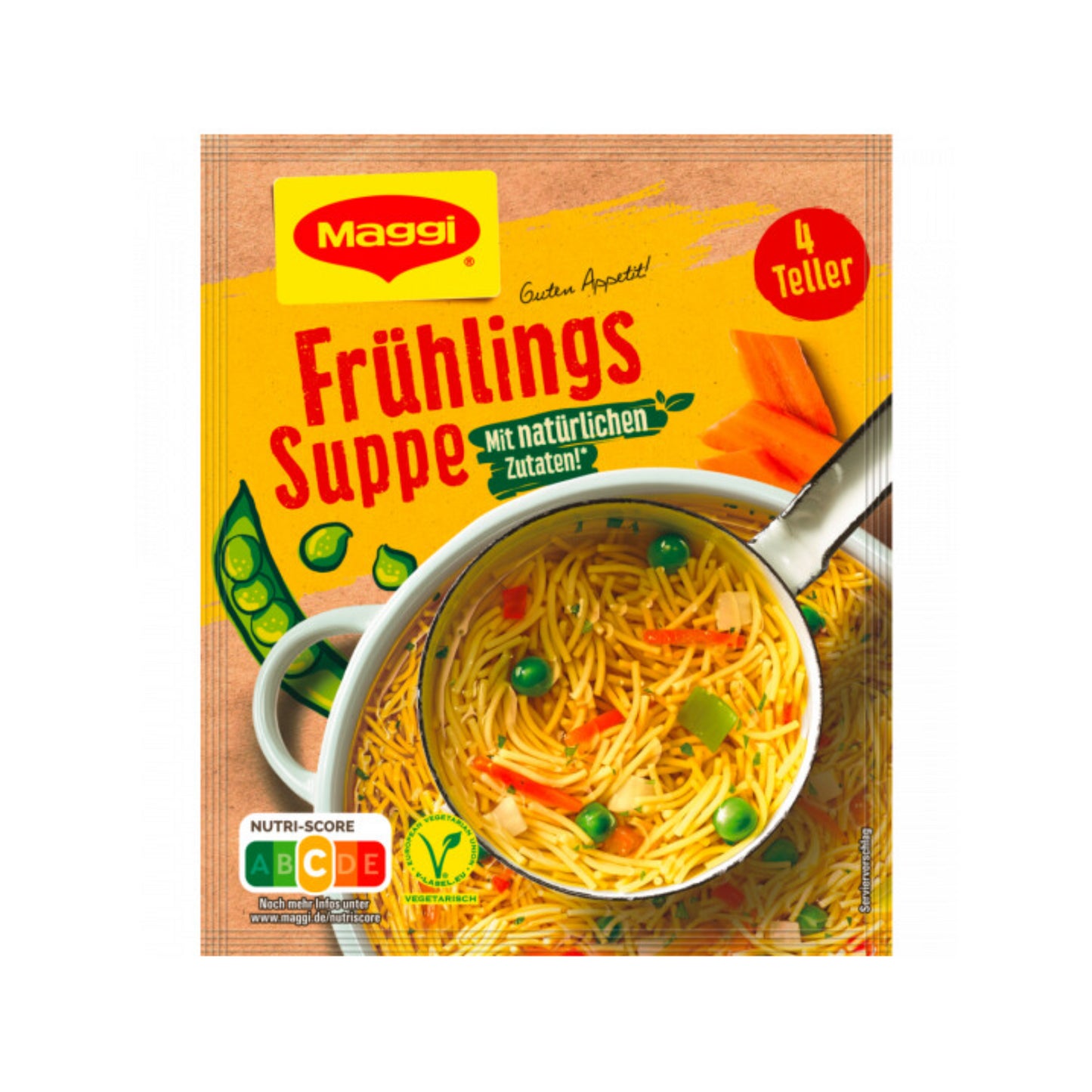 Maggi Guten Appetit Frühlings Suppe für 1l foodpipe [Lebensmittel-Lieferservice Rostock]