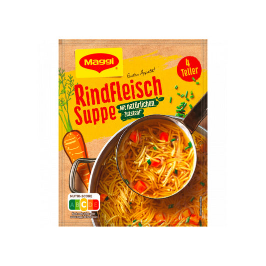 Maggi Guten Appetit Rindfleisch Suppe für 1l foodpipe [Lebensmittel-Lieferservice Rostock]