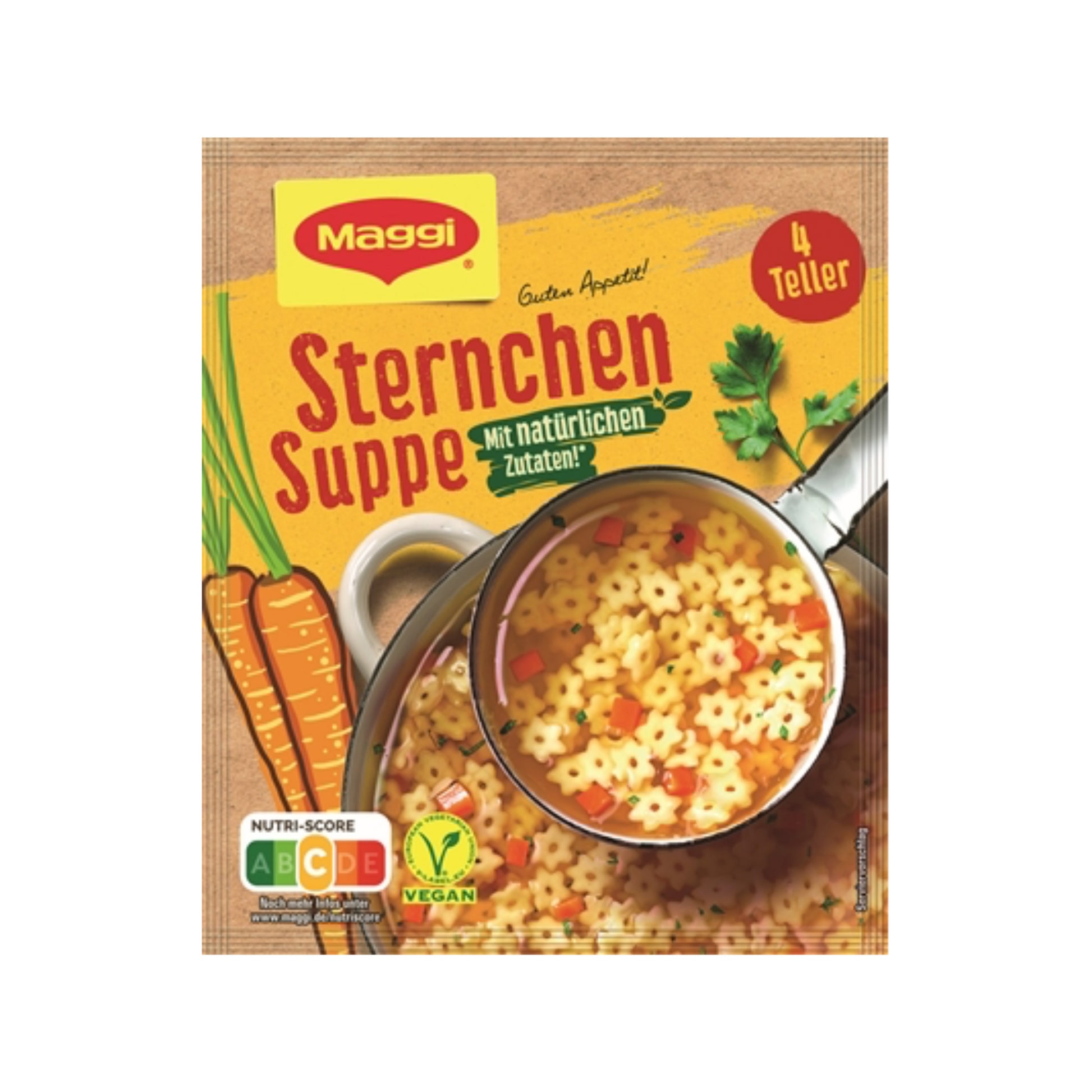 Maggi Guten Appetit Sternchen Suppe für 1l foodpipe [Lebensmittel-Lieferservice Rostock]