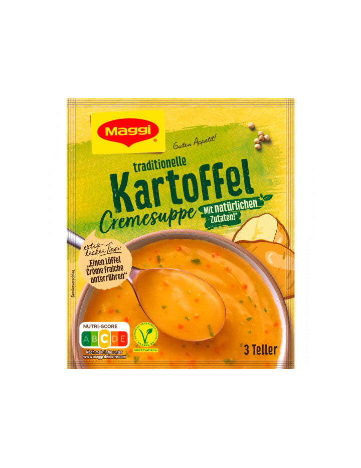 Maggi Guten Appetit Suppe Kartoffelcreme für 750ml foodpipe [Lebensmittel-Lieferservice Rostock]