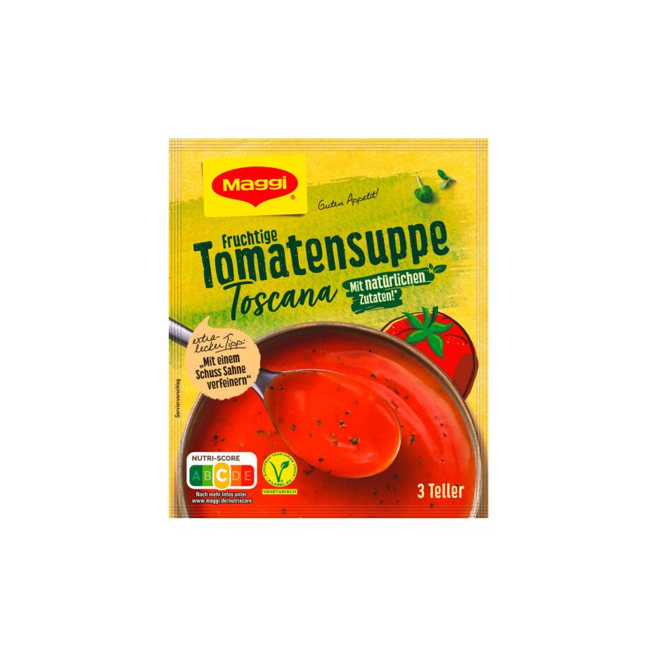 Maggi Guten Appetit Suppe Tomate Toscana Grande für 750ml foodpipe [Lebensmittel-Lieferservice Rostock]