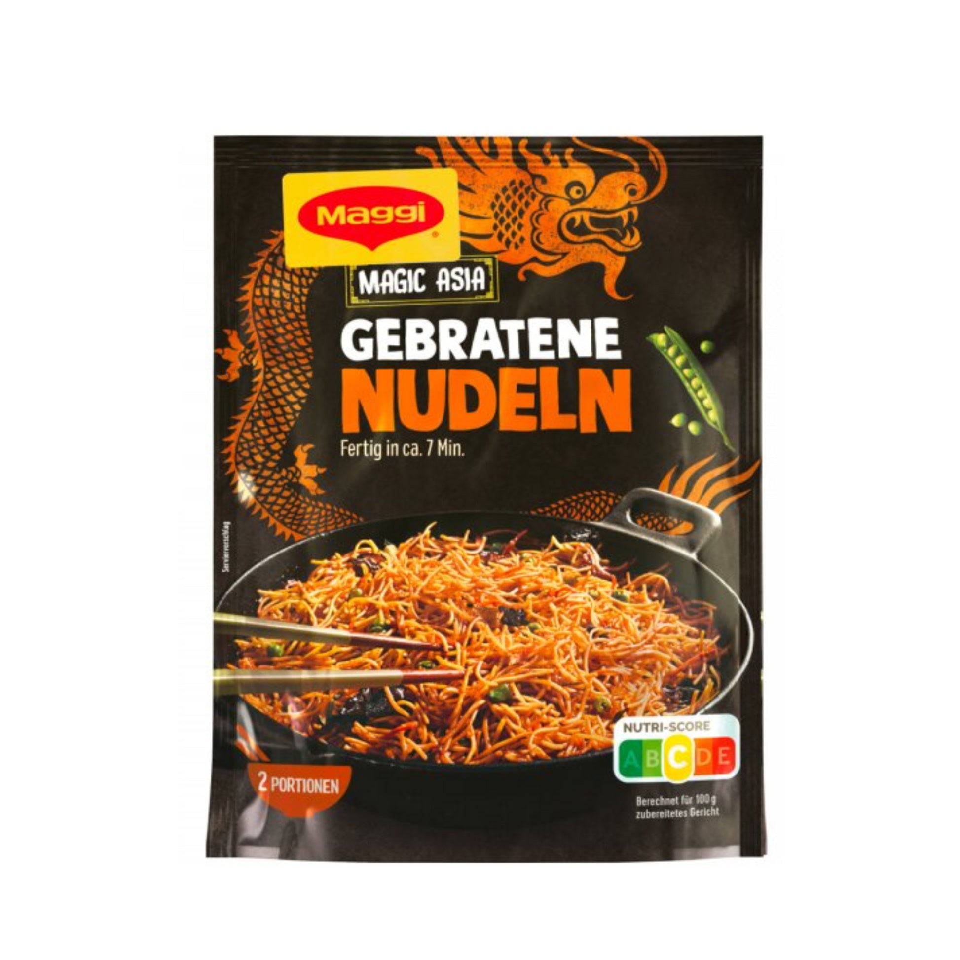 Maggi Magic Asia Gebratene Nudeln 121g foodpipe [Lebensmittel-Lieferservice Rostock]