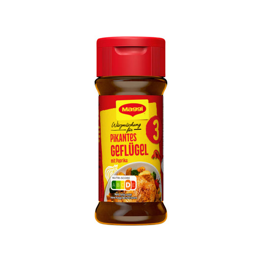 Maggi Würzmischung Nr.3 Pikantes Geflügel 65g foodpipe [Lebensmittel-Lieferservice Rostock]