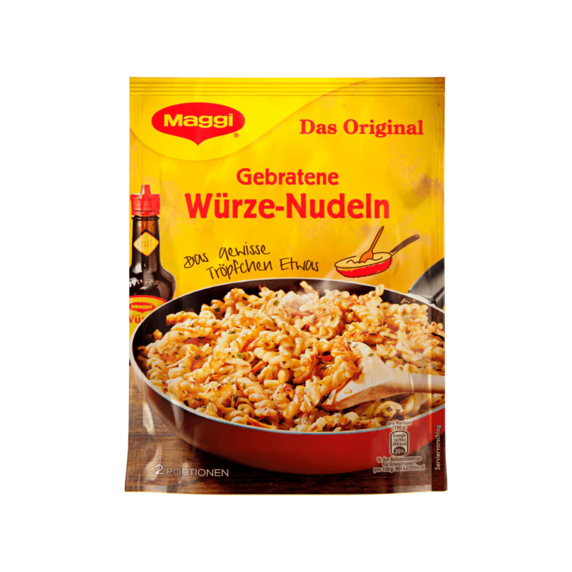 Maggi gebratene Nudeln mit Würze 191g foodpipe [Lebensmittel-Lieferservice Rostock]