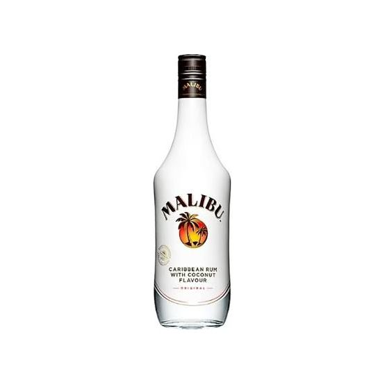 Malibu 18% GP 0,7l+Glas foodpipe [Lebensmittel-Lieferservice Rostock]