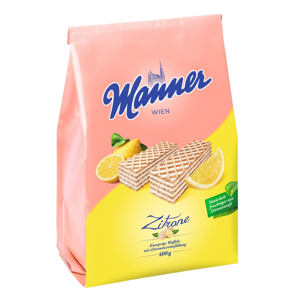 Manner Zitronencreme Schnitten 400g foodpipe [Lebensmittel-Lieferservice Rostock]