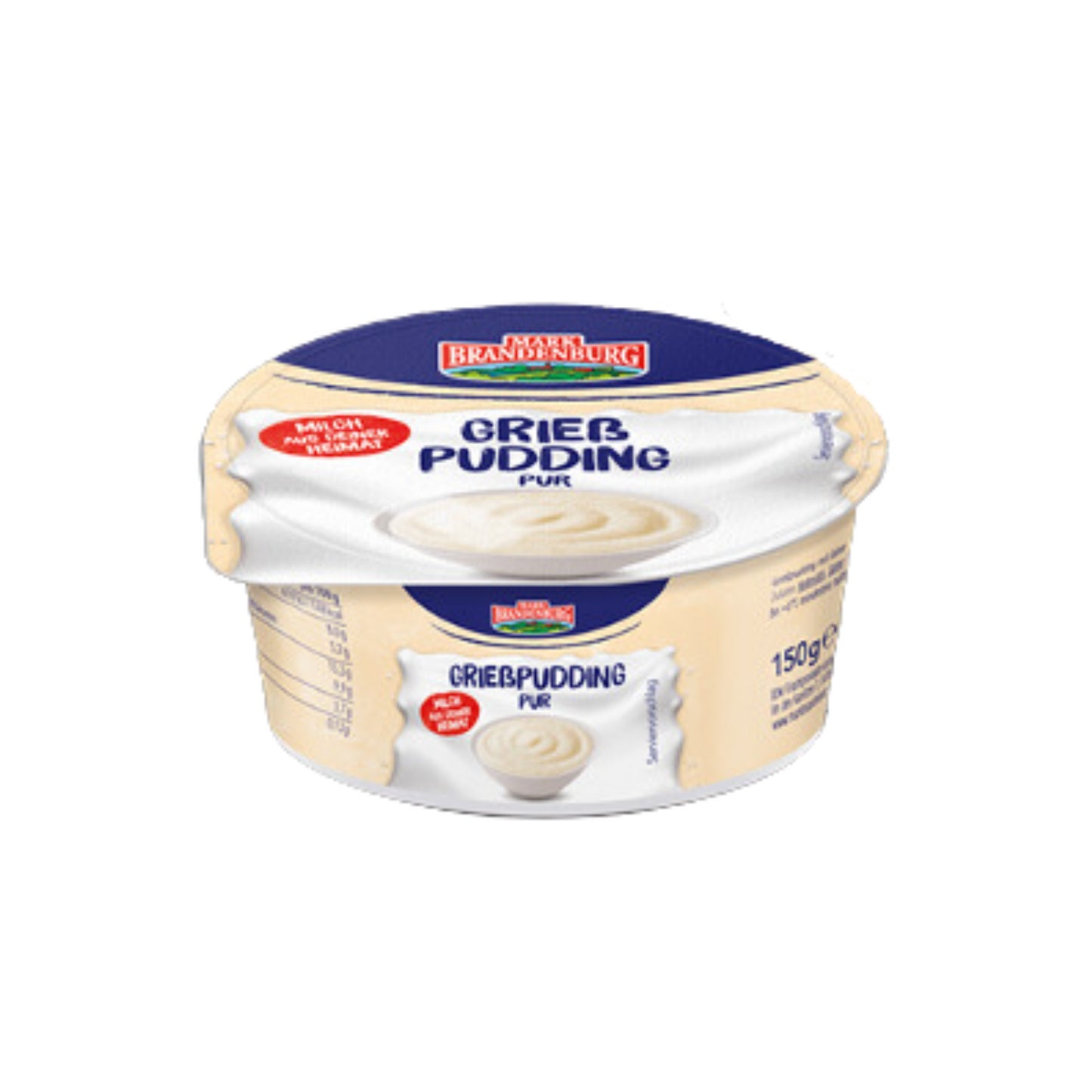 Mark Brandenburg Grießpudding pur 150g foodpipe Rostock [Lebensmittel-Lieferservice Rostock]