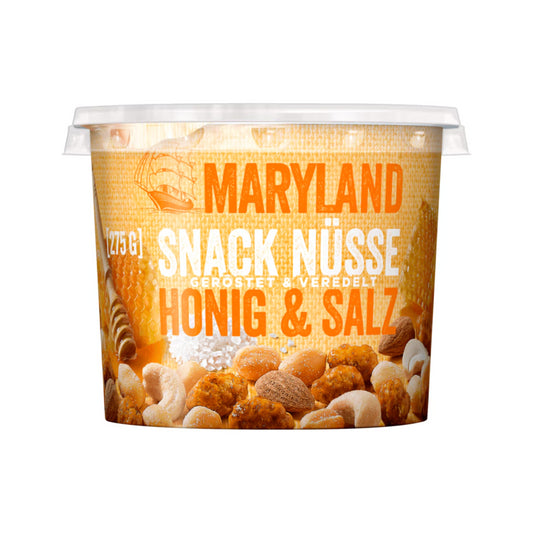 Maryland Snack Nüsse Honig&Salz 275g foodpipe [Lebensmittel-Lieferservice Rostock]