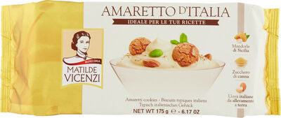 Matilde Vicenzi Amaretto D Italia 175g foodpipe Rostock [Lebensmittel-Lieferservice Rostock]
